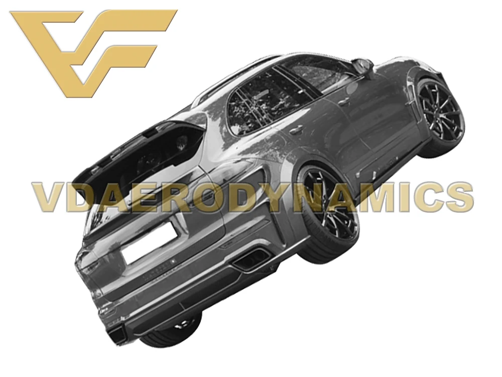 Подходит для 15-17 958 958,2 Porsche Cayenne VAD-MY полный комплект кузова передний бампер задний бампер боковые юбки крыло вспышки капот