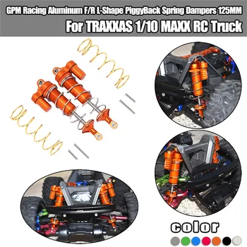 

GPM Racing Aluminum L-Shape Spring Dampers 125MM For 1/10 MAXX RC Truck Portable Accessories juguetes zabawki kids toys игрушки