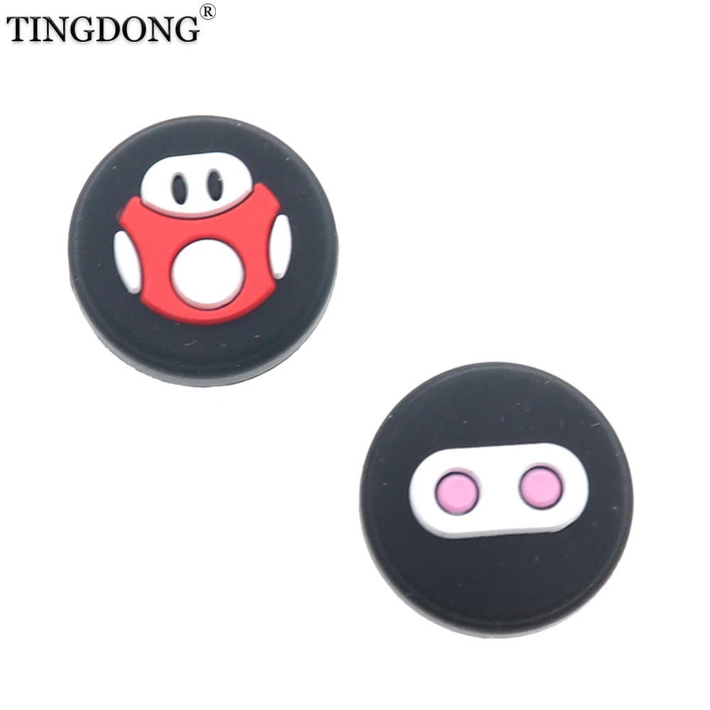 

Gamepad Silicone Analog Thumb Stick Grips Cap Joystick Cover For Nintend Switch NS Joy Con Controller Handle JoyCon Case Skin