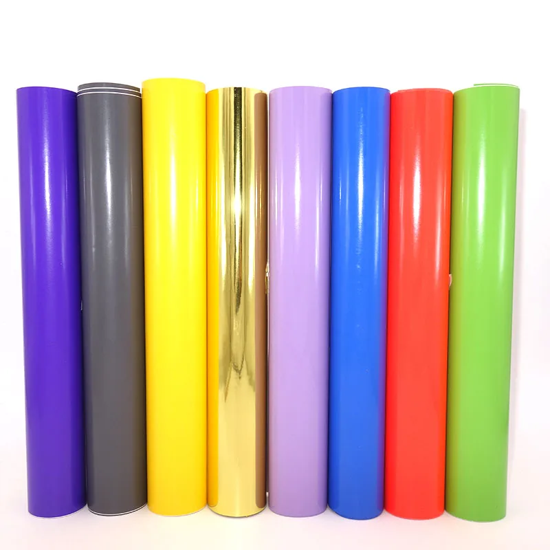 32 Colors Premium Adhesive Craft Outdoor Vinyl for Lettering Film Cup Glass Decal Sticker Xmas Card DIY Self-adhesive Film self adhesive vinyl