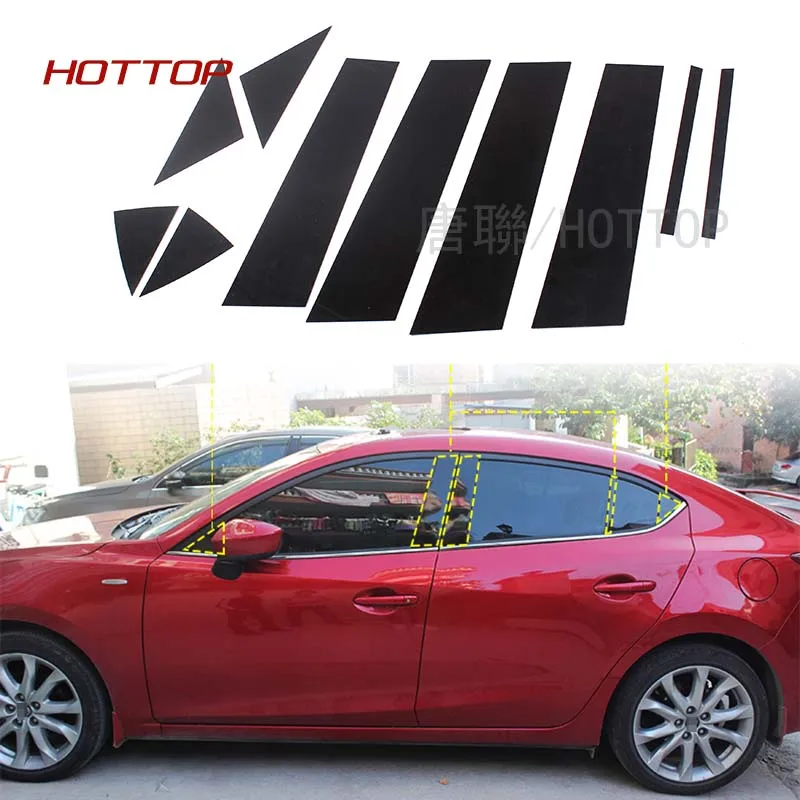 Декоративные наклейки на окна автомобильные аксессуары для Mazda 3 Axela 2014 2015 |