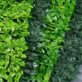 

Artificial Leaf Privacy Fence Roll Wall Landscaping Fence Privacy Fence Screen Outdoor Garden Backyard Balcony Fence hot sale