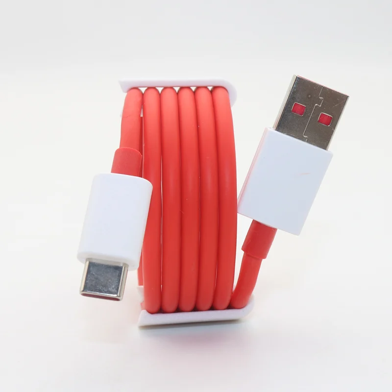 Зарядный кабель Oneplus 6 T, кабель Usb type-C, быстрый красный кабель 35/100/200 см, кабель для зарядки и передачи данных для one plus 6 5t 5 3t 3