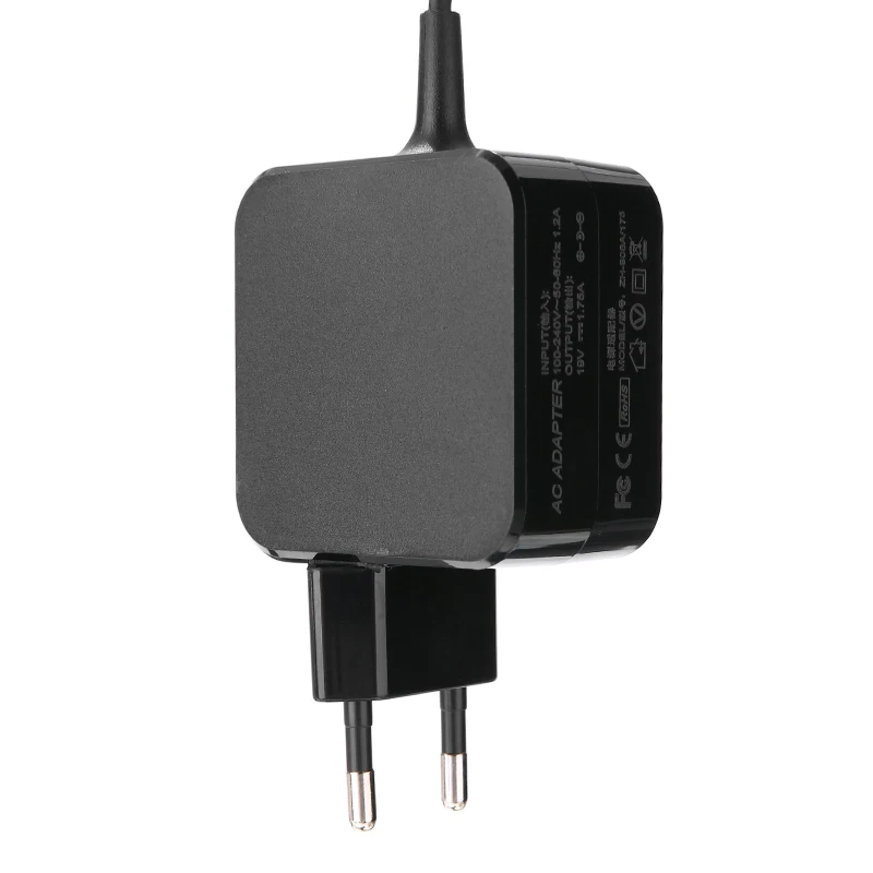 Для ноутбука Asus 19V 1.75A 33W EU Plug AC зарядное устройство адаптер питания для Asus eeebook X205 X205T X205TA зарядное устройство для ноутбука
