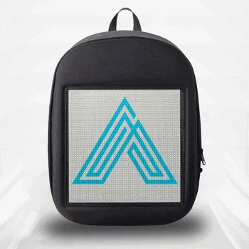 

SOLLED LED Screen Display Backpack DIY Wireless Wifi APP Control Advertising Backpack Outdoor LED Walking Billboard Backpack
