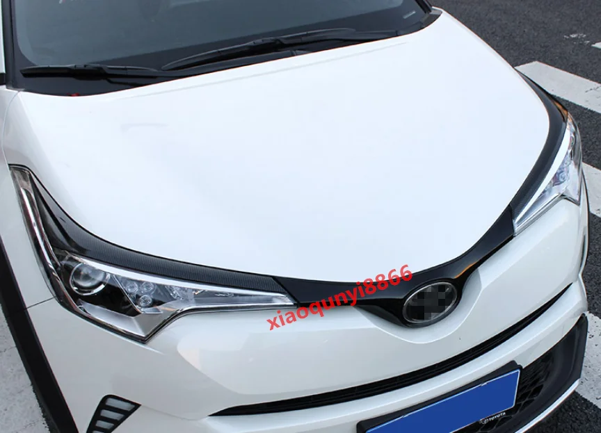 Для Toyota C-HR CHR углеродное волокно передняя фара рамка накладка 2 шт