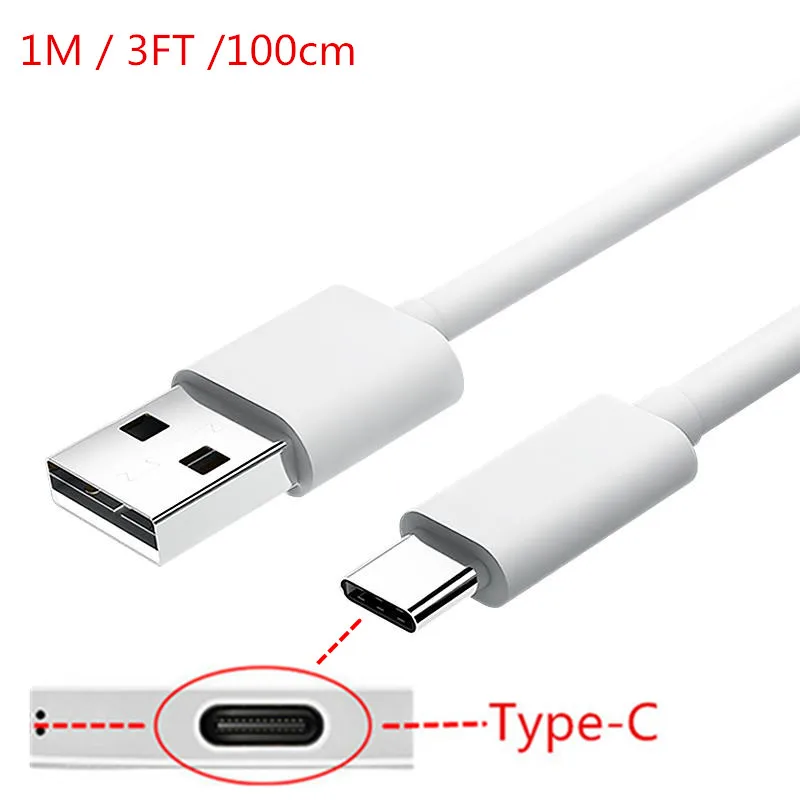 1 м usb type C зарядный кабель 2A светильник кабель для зарядки Usbc для huawei P30 Pro mate 30 20 X Lite Honor 20 10 шнур для зарядки мобильного телефона - Тип штекера: США