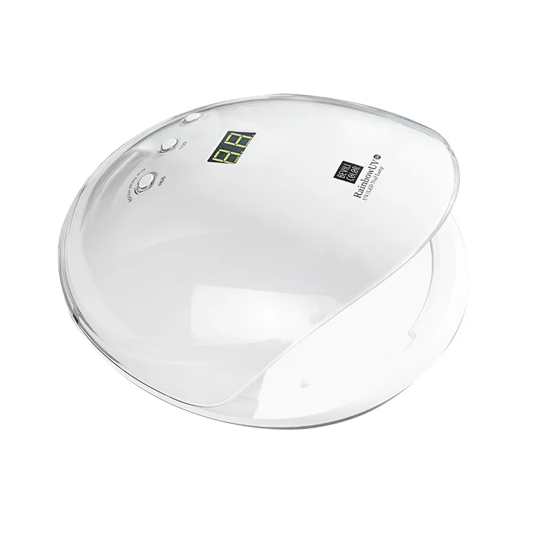 

Bevili Color Nail Lamp Led Phototherapy Machine For All Nail Gels 80W Intelligent Induction Nail Polish Glue Baking Lamp Nail Dr