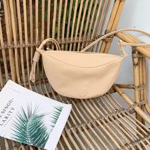 Модная женская сумка женская мягкая сумка из искусственной кожи Форма для пельменей сумка винтажная Сумка Большая вместительная сумка через плечо