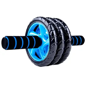 

Gym Four Rounds Sit-Ups Assistant Muscle Belly Roller Black Green Durable Device Home Abdominal Wheel Fitness Equipment Sucker