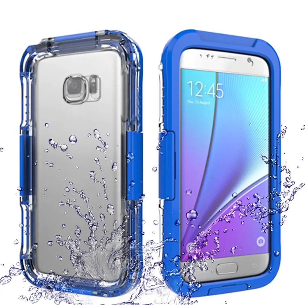 Водонепроницаемый сверхпрочный чехол IP-68 защиты для samsung Galaxy S7