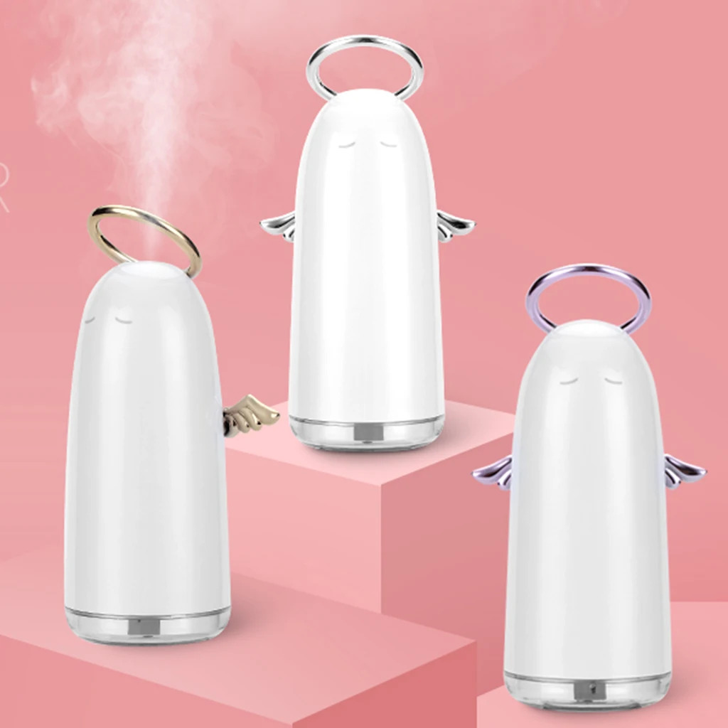 230ml Mini Portable Air Humidifier Usb Ultrasonic Mist Maker Led Colorful Night Light Steamer Silent Diffuser Air Humidifier