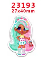 30 шт мультфильм персонаж плоское украшение из смолы PR 17705 - Цвет: 23193