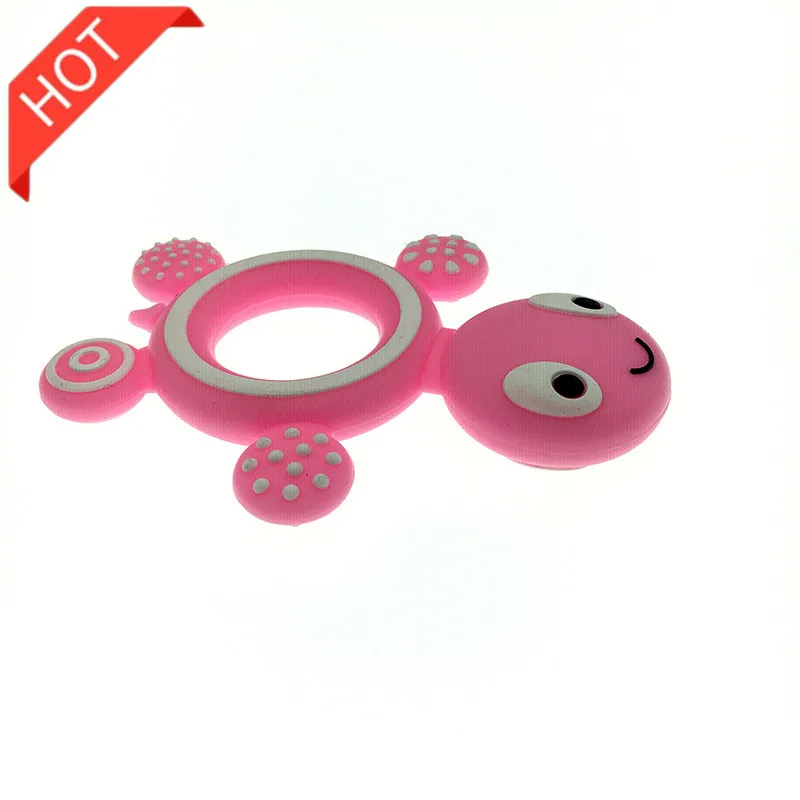 2 шт. детский Прорезыватель для зубов черепаха пищевая пустышка силиконовая