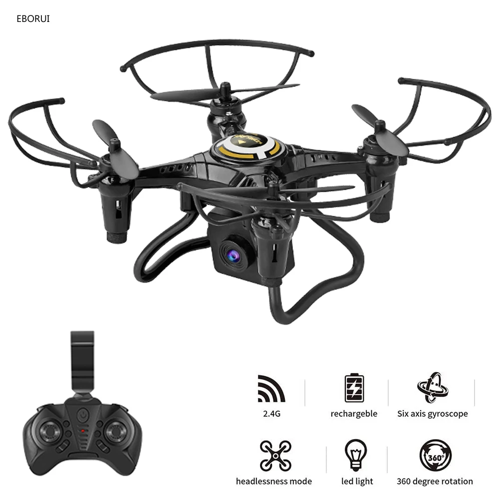 EBORUI 815-1/2 Mini RC Drone 2.4G 4CH RC Quadcopter Toy Headless Mode 360 Degree Flip RTF for Beginners Kids remote control car helicopter