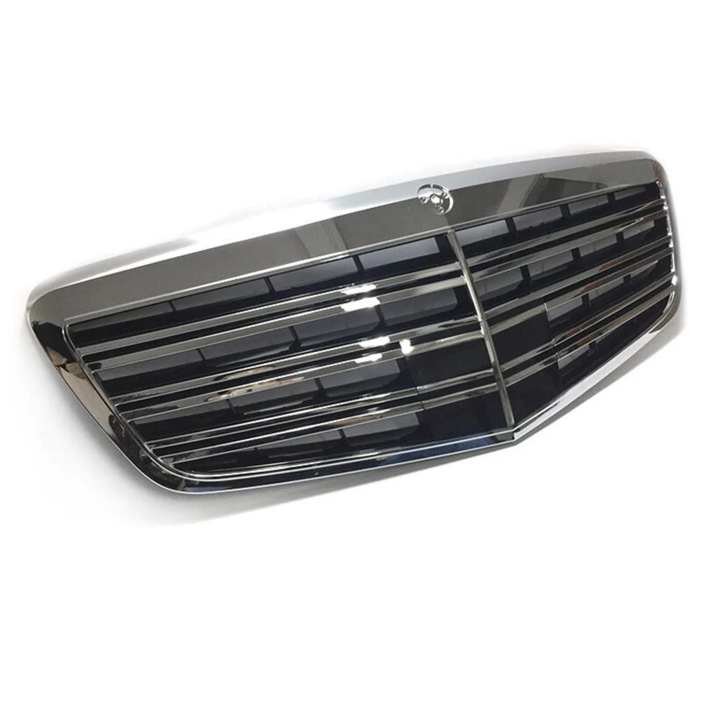 Передняя решетка автомобиля AMG Стиль гриль для Mercedes-Benz S-Class W211 S350 S400 S450 S500 S550 S600 S63 S65 2007 2008 2009 2010-2013