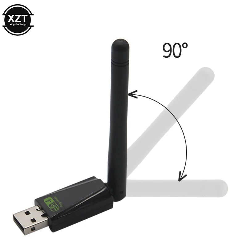 USB Wifi беспроводная сетевая карта адаптер 150 Мбит/с Antena Wi-Fi USB адаптер Realtek 8188GU Wi-Fi ключ ПК Бесплатный драйвер Lan Ethernet