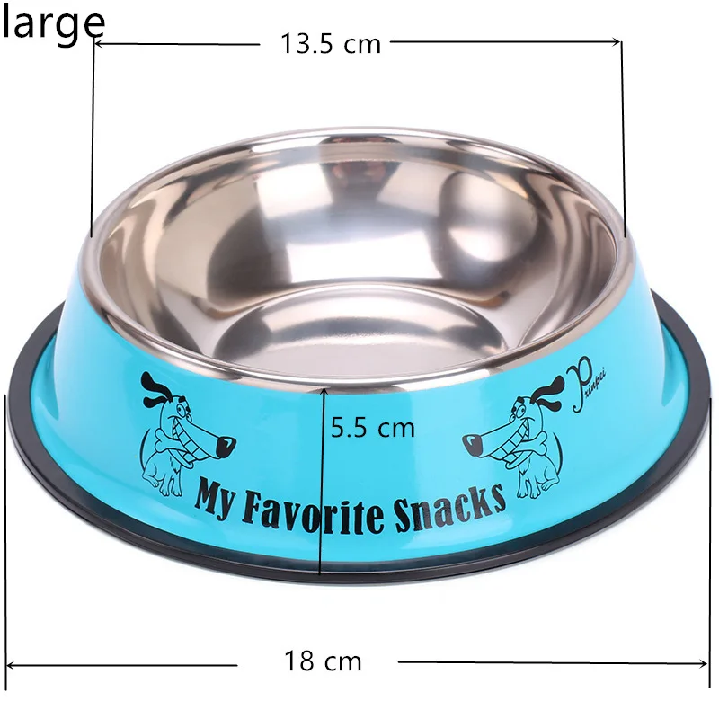 Миска для домашних животных из Нержавеющей Стали Миски Для Воды кошек и собак