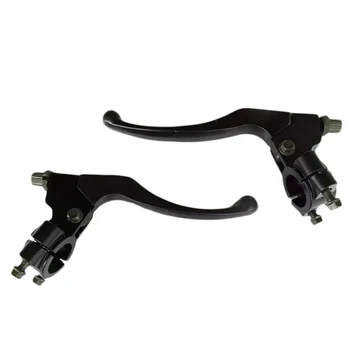 

Black Clutch Brake Lever Motorcycle Off-Road Pair XR80 CRF80 22mm Handlebar For Honda Dirt Bike Motor