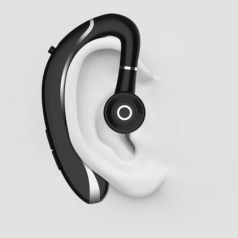 Q10 Wireless Headphone Earbud Ear Hook Bluetooth 5 0 Earphone 300MAh Single Handfree with Microphone for Driving Sport PK V9