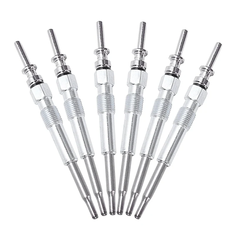 

6X Diesel Heater Glow Plugs For Bmw 3 5 6 7 Series X3 X5 X6 30 D 35 35D