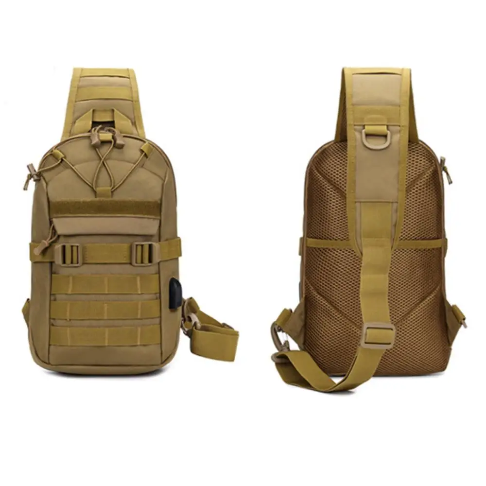 Тактический Слинг Сумка, 800D военный нейлон Оксфорд водостойкий MOLLE Drawstring EDC Повседневная Сумка кросс-боди открытый нагрудный пакет
