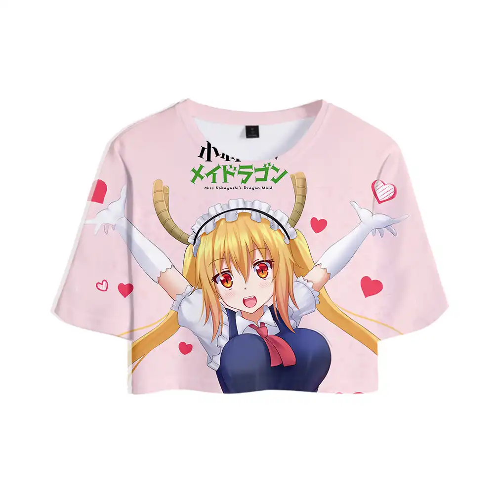 exposed navel kobayashi-san chi no maid dragon s