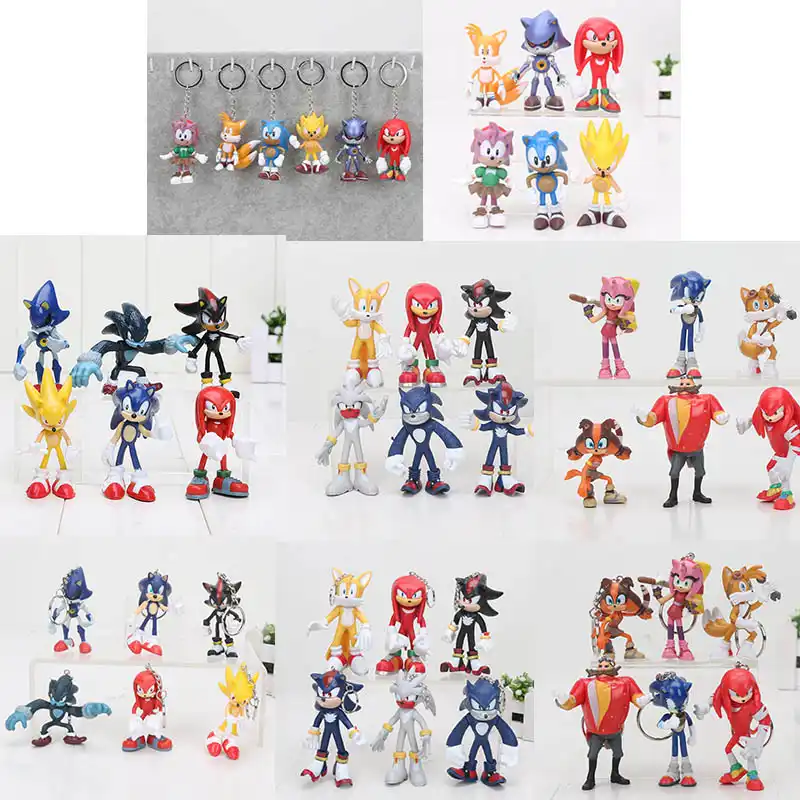 sonic characters toys
