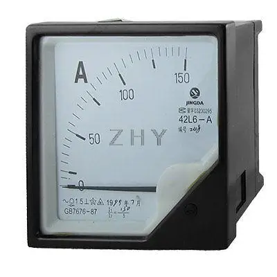 

AC 0-150A Analog Ampere Panel Meter Gauge 1.5 Class 42L6