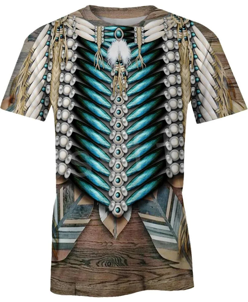 Tessffel индийский родной культуры Harajuku Повседневное красочные костюмы новая мода Забавный 3DfullPrint унисекс футболки для мужчин и женщин, S-1