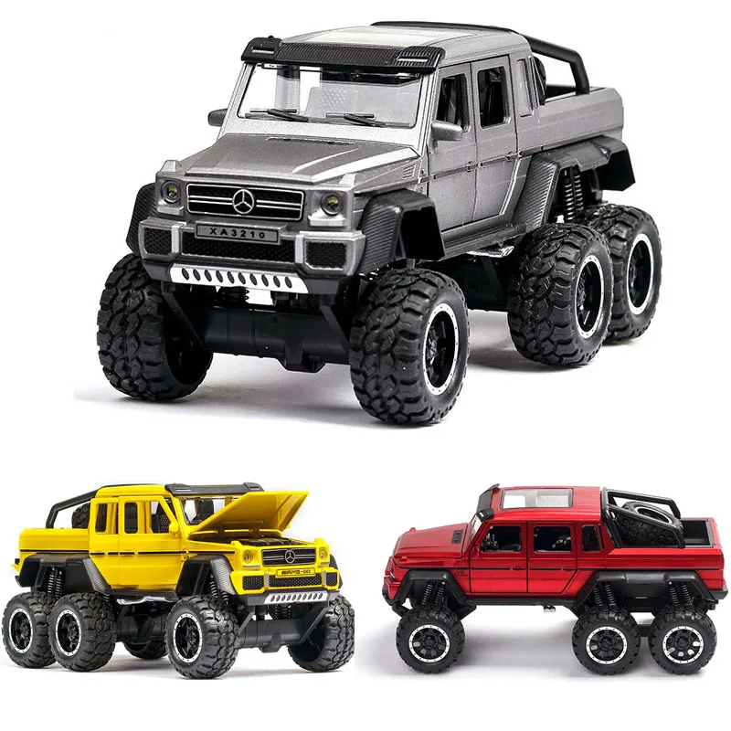 1:32 Mercedes Benz AMG g63 пикап модель автомобиля металлический автомобиль литой автомобиль детские игрушки подарок коллекционные вещи