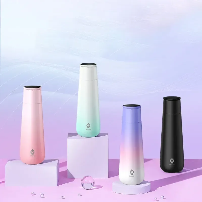 

430ML Smart Vacuum Thermos Cup APP Control DIY Screen Display Drinking Water Monitoring Timing Reminder Temperature