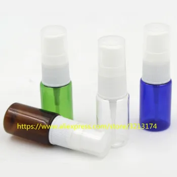 

wholesale 10ml plastic bottle with lotion pump, mini sample lotion hand wash Shampoo moisturizer facial water PET container