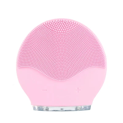 pink Силиконовая щетка для очищения лица, очищающая кожу лица, очищающая поры, щетка для лица, водостойкие силиконовые очищающие инструменты - Цвет: pink