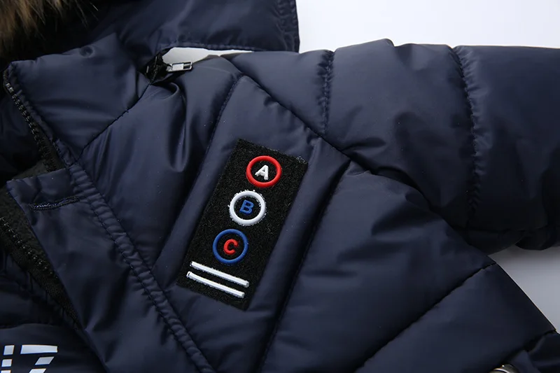 Kids Coats Boys Winter Children Hooded Plus Fur Warm Jacket For Toddler Boys Coat Kids Winter Fashion Jacket for Boy