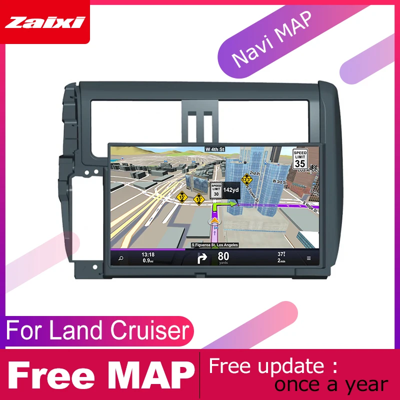 Для Toyota Land Cruiser Prado 150 2009 2010 2011 2012 2013 Автомобильная Мультимедийная система Android DVD