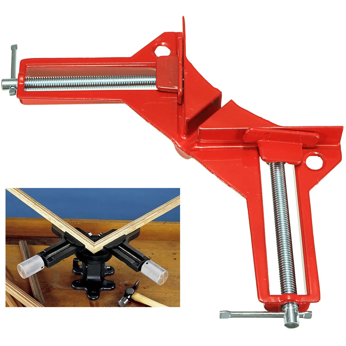 

90 Degree Right Angle Picture Frame Corner Clamp Holder Woodworking Hand Kit Right Angle Corner Clamp Miter Vise Vice Picture