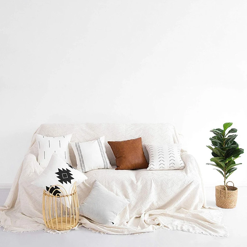 Decorative Pillowcases Are Only Suitable for Sofas, Sofas or Bed Sets Of 6 Pieces 18 X 18 Inches Modern Quality Design