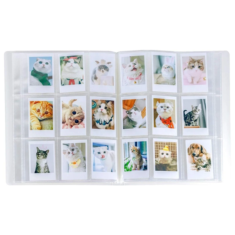 Фотоальбом 288 Pockets для Fujifilm Instax Mini 7S 8 8+ 9 25 50S 70 90, Polaroid Snap PIC-300, hp Sprocket, Kodak Mini 3-Inch Fi