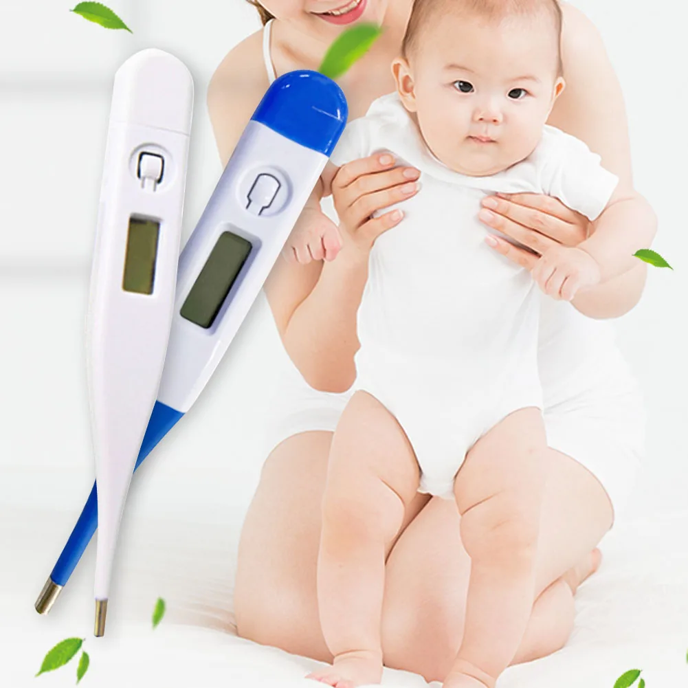 

Waterproof Digital Baby Thermometer Child Adult Body Digital LCD Thermometer Temperature Measurement