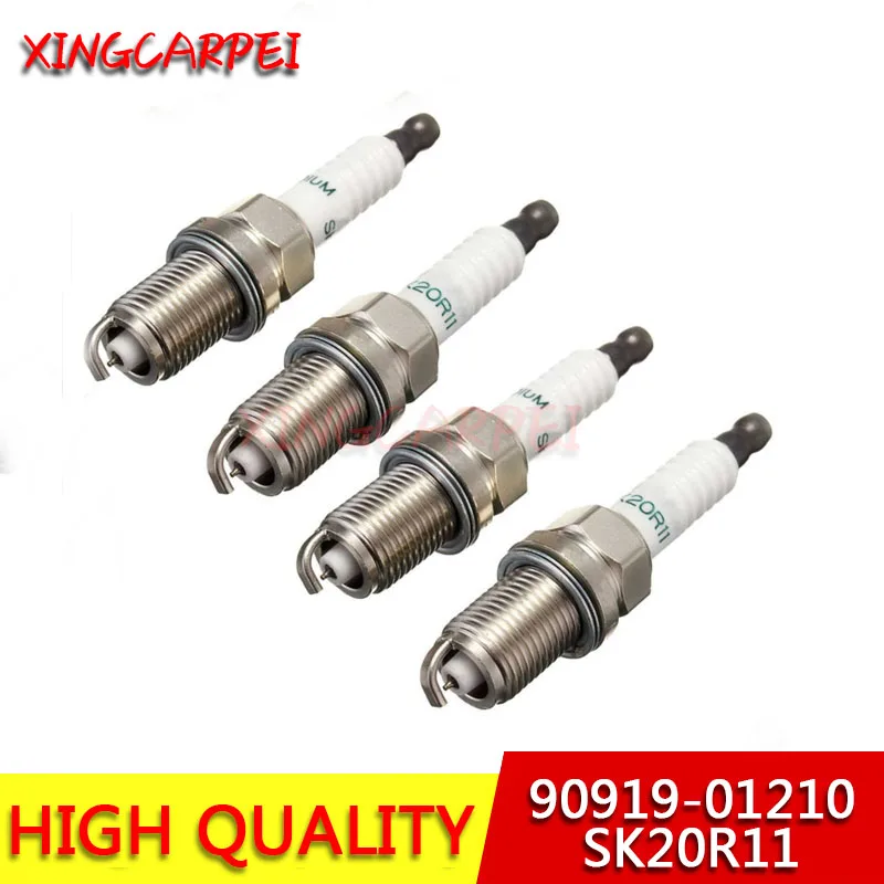 90919-01210 SK20R11 4 шт. Iridium Power свечи зажигания для Тойота Камри RAV" lundra" Lexus 4.7L/V8 9091901210