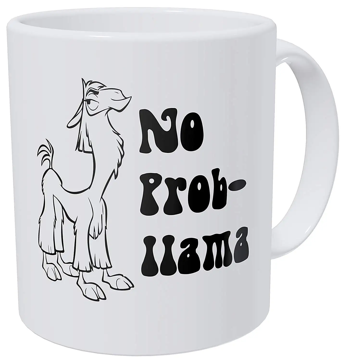 No Prob-Llama животное 11 унций кружка Llama Альпака шутка смешная проблема кофейная кружка