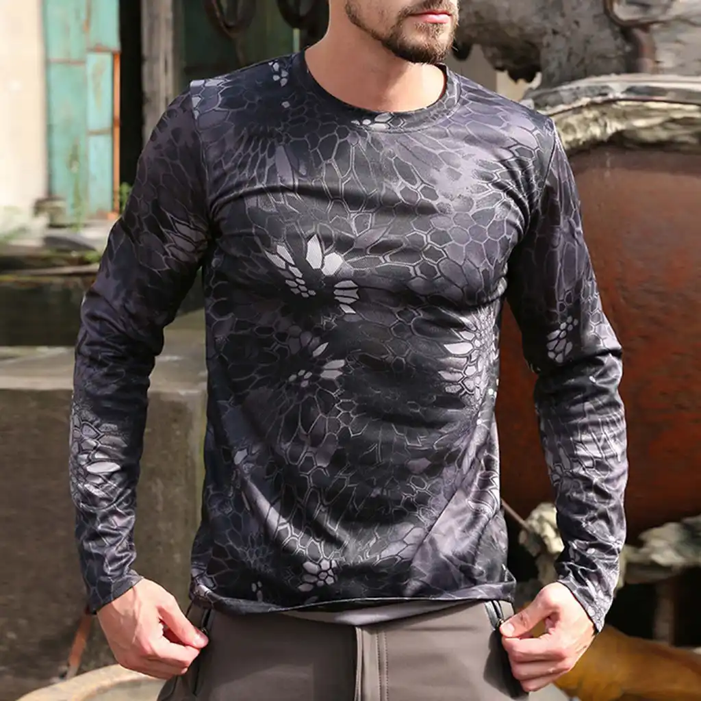 camisetas de invierno para hombre