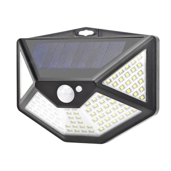 

Solar LED Wall Light Motion Sensor Lighting Control Lamp Waterproof Outdoor Yard Automatically Recharging Fence Landscape