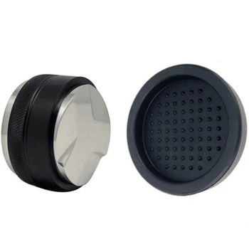 

58Mm Coffee Distributor & Tamper,Dual Head Coffee Leveler Fits for 58Mm Expobar Portafilter, with a Coffee Pad