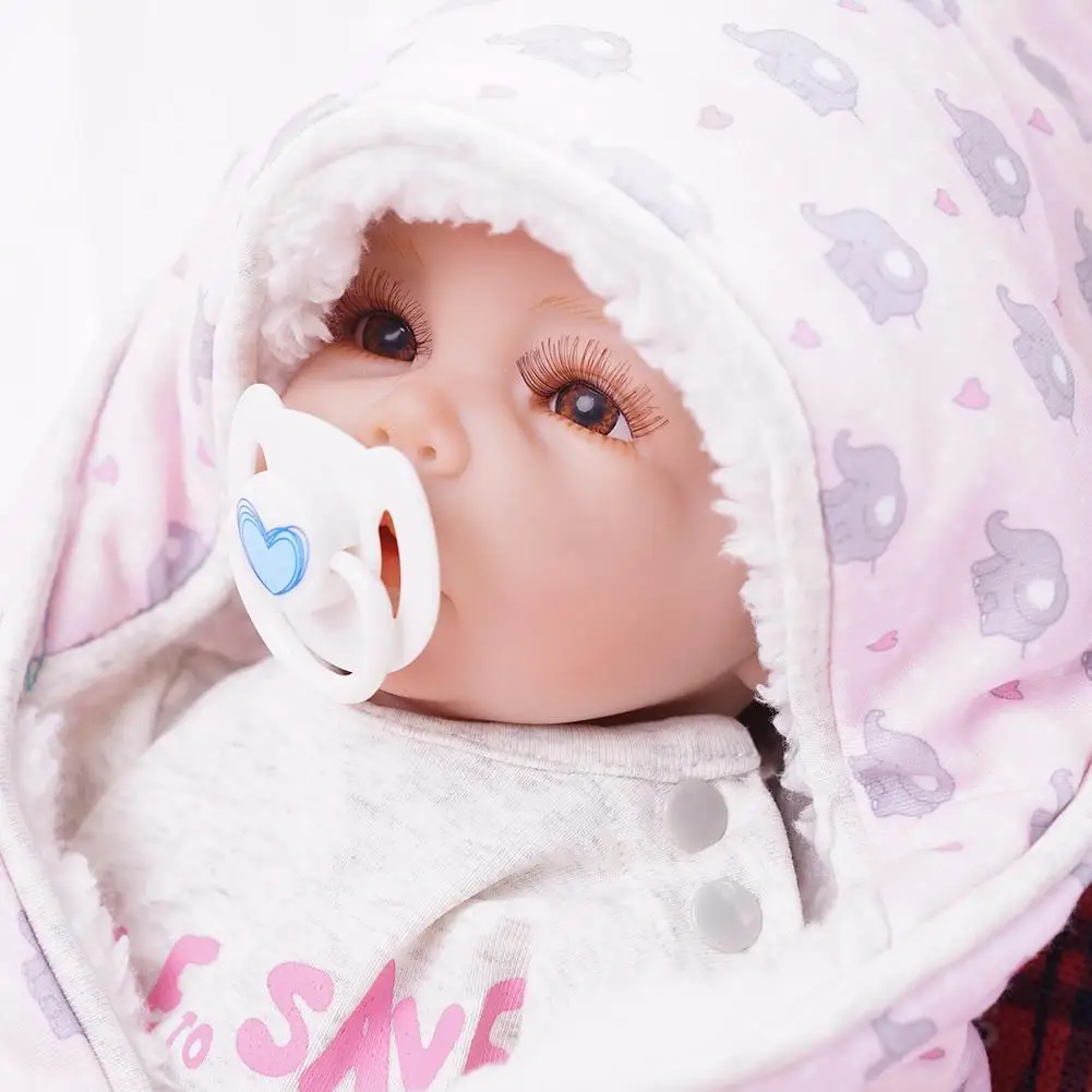 50 см мягкие силиконовые куклы ручной работы Reborn baby girl реалистичный вид новорожденная кукла малыш милый подарок на день рождения