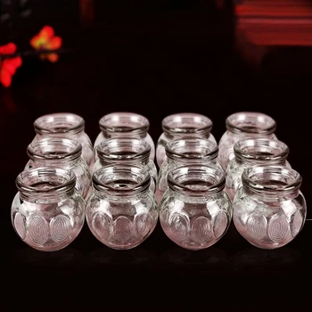 

6 models Household Glass Fire tank masssage Therapy thickening glass vacuum suction cup YC057