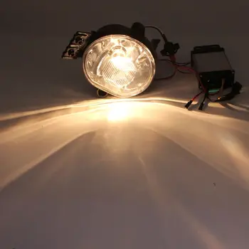 

A Pair Clear Fog Lights Driving Bumper Lamps For 02-08 Dodge Ram 1500 2500 3500 Pickup