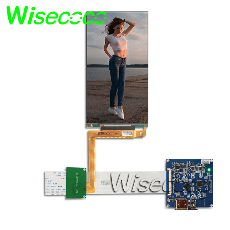 

ЖК-дисплей Wisecoco 6 дюймов 2K 2560x1440 TFT Модуль дисплей MIPI плата драйвера контроллер 3D принтер VR HMD AR LS060R1SX01 экран