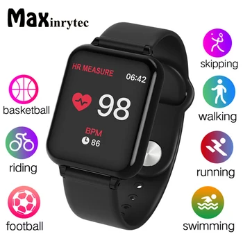 

Smart Bracelet Blood Pressure Fitness Tracker Heart Rate Tracker Waterproof IP67 Bluetooth Smart Band Sport Wristwatch Watch